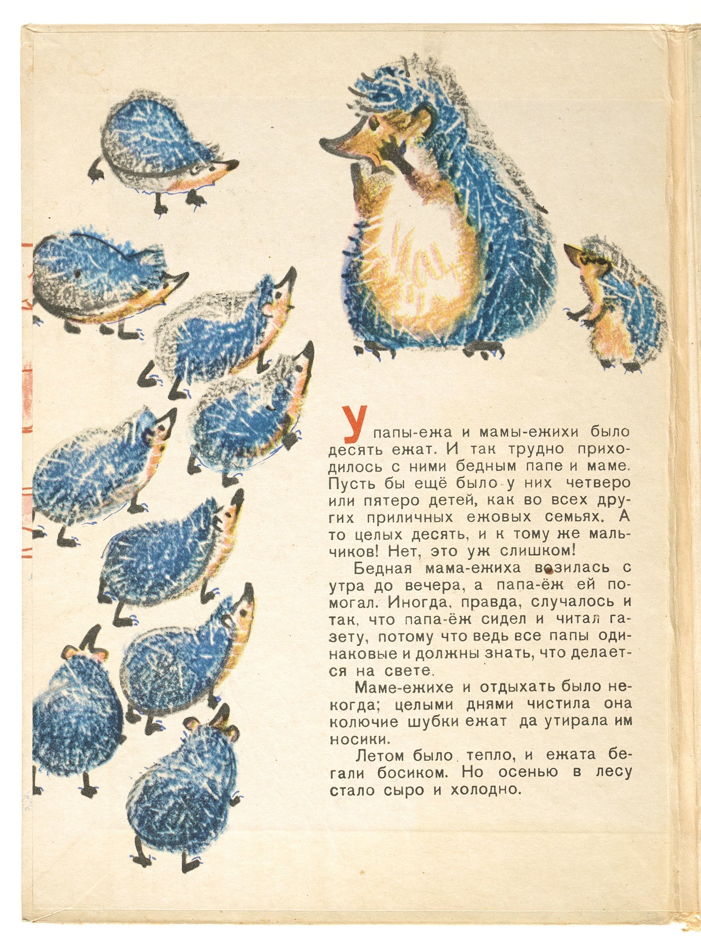How Boots Were Sewn for Hedgehogs for Winter. Rare first and only edition.
