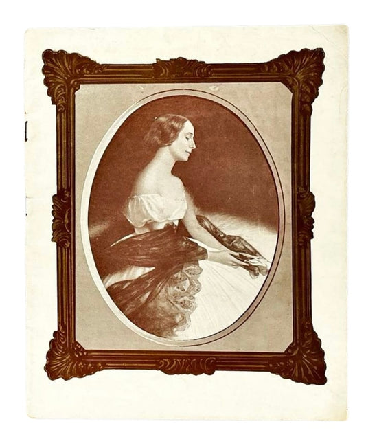 Représentation à Paris de Anna Pavlova. Théâtre des Champs-Elysées.