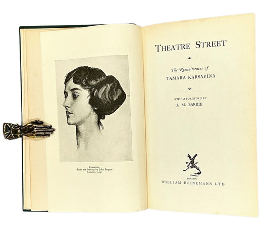 Theatre Street: The Reminiscences of Tamara Karsavina.