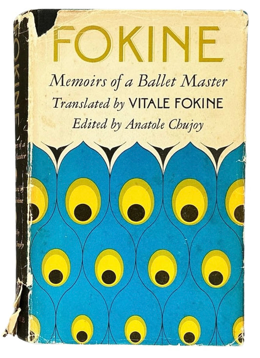Fokine: Memoirs of a ballet master. First British edition.