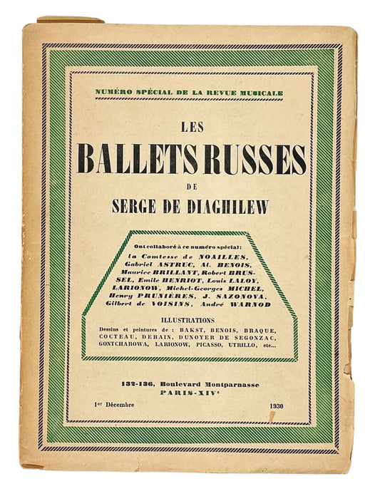 Les Ballets Russes de Serge de Diaghilew.
