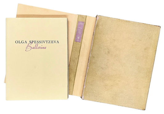 Olga Spessivtzeva. No 131 of 473 numbered copies on Arches vellum.