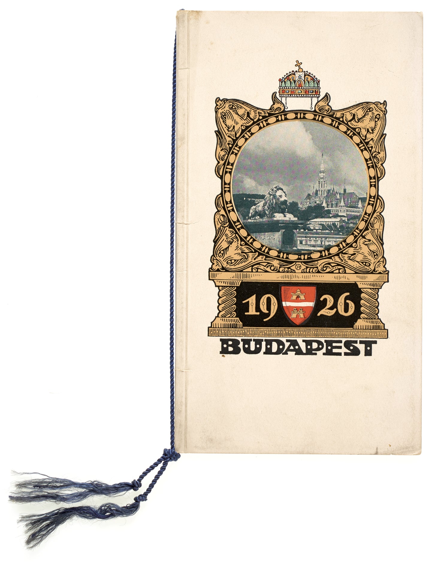 Menu of the Lunch Given by the Municipality of the City of Budapest in Honour of the British Hotelkeepers.