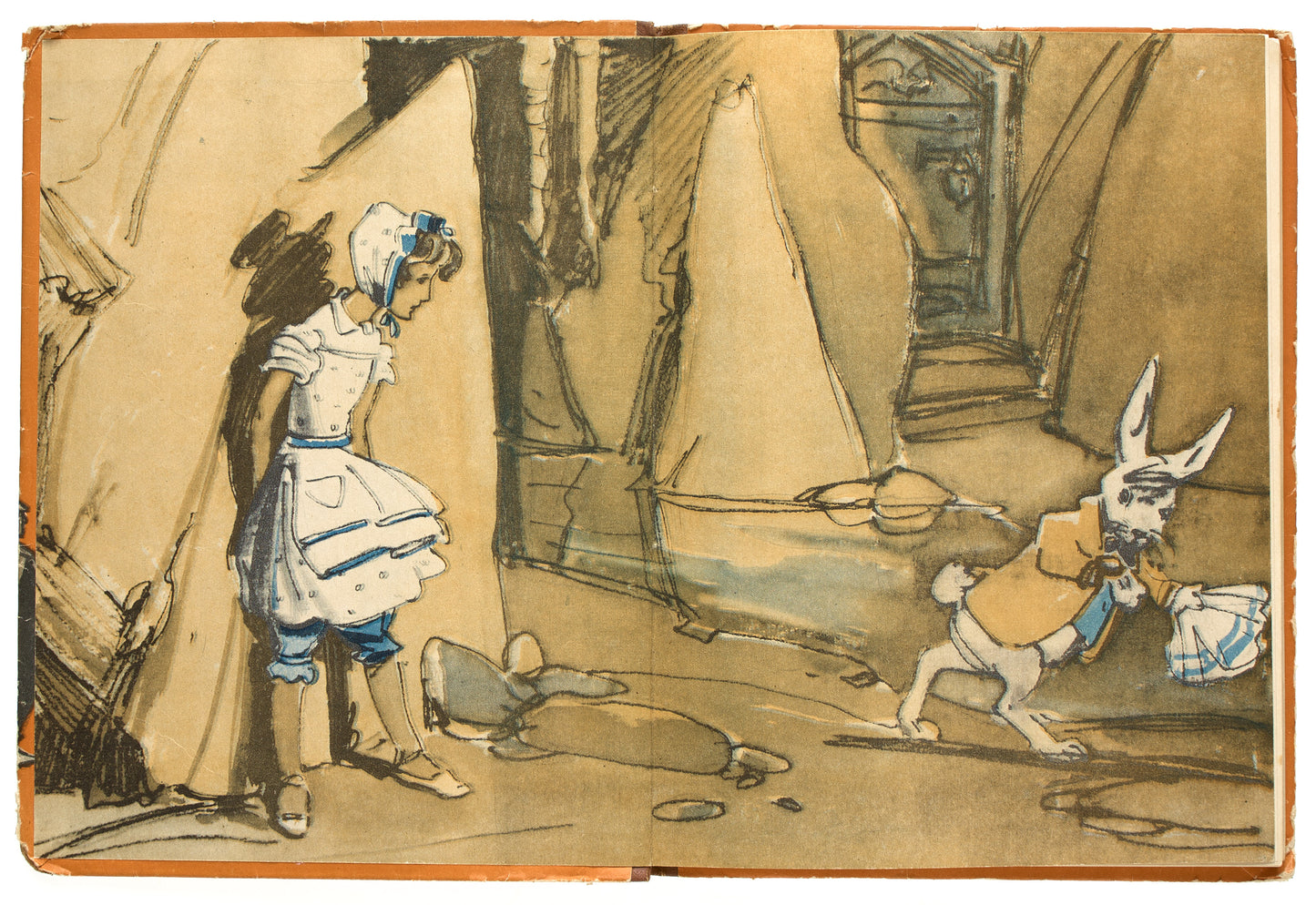 Alice in Wonderland. Rare provincial edition.