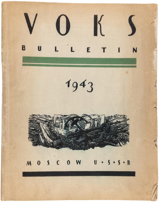 VOKS Bulletin. No 3-4 (1943). Pasternak on Shakespeare in English