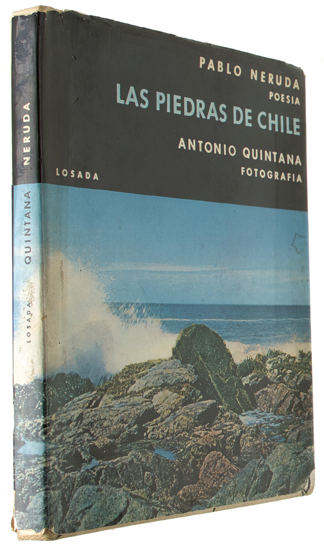 The Stones of Chile. Signed and inscribed by Pablo Neruda to his Russian translator