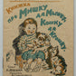 Book about Mishka and Mouse, Cat and Kroshka. Rare miniature book.