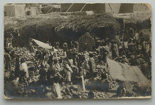 Turkmenistan Fruit Market. Photography.