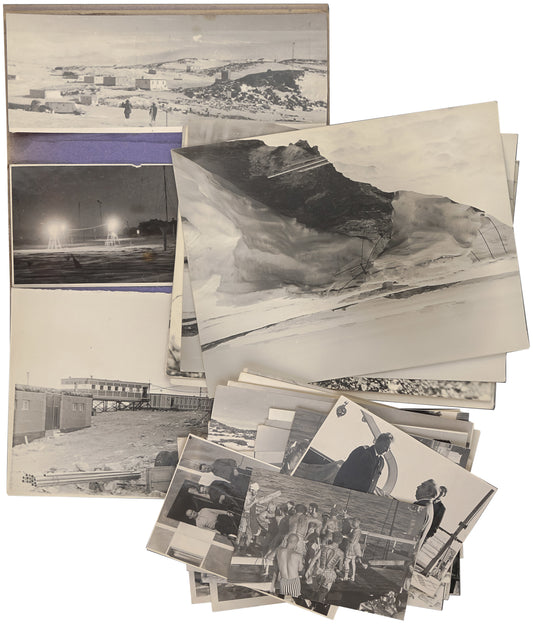 Soviet Antarctic stations. Collection of photographs.