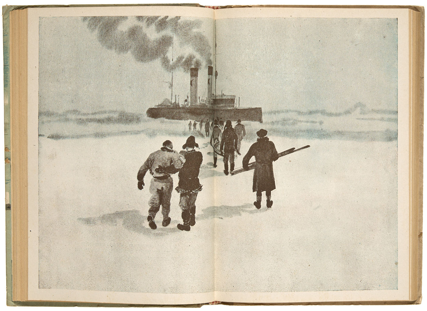 Cruises of the Icebreaker 'Krasin'. Author's copy in Ukrainian.