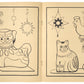 Chinese Folk Toys. Rare coloring book.