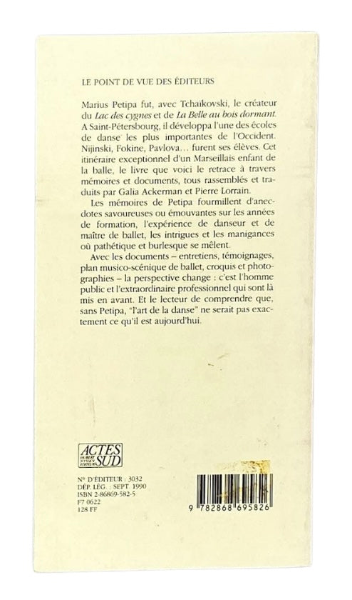 Mémoires. First edition in French.