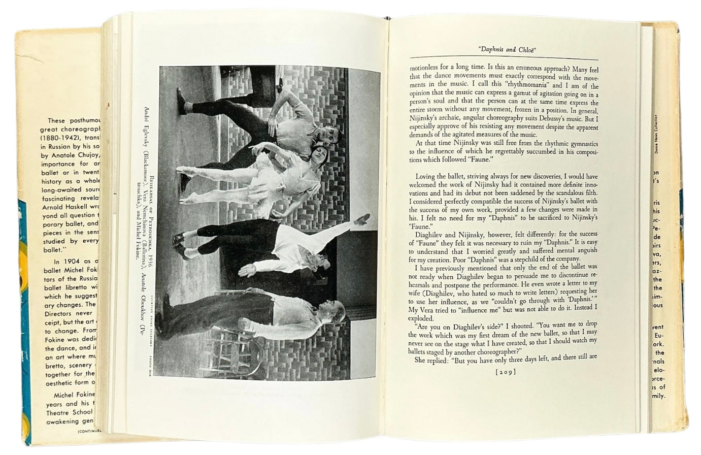 Fokine: Memoirs of a ballet master. First British edition.
