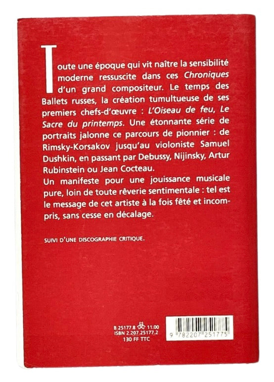 Chroniques de Ma Vie: suivi d'une discographie critique.