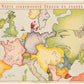 The Great War anthropomorphic memorabilia. [A Map of Modern Europe in Faces] Karta sovremennoy Evropy v litsakh.