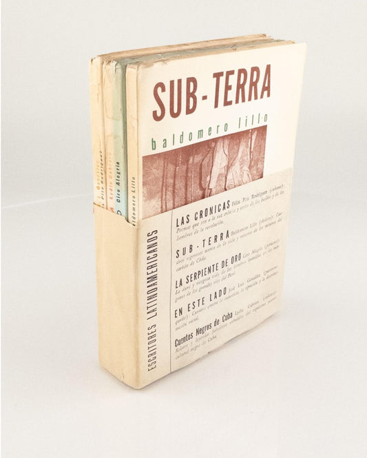 Five books by Latin American authors published by 'Nuevo Mundo'. With rare belly band