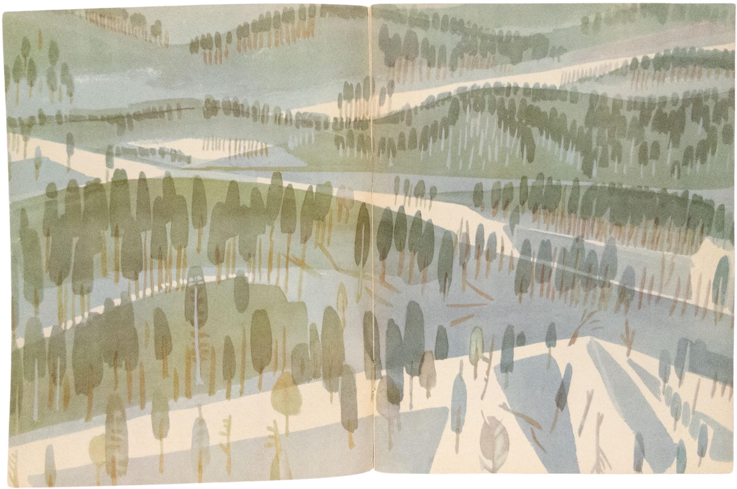 Blue Tuva. The only edition with these illustrations.