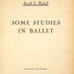 Some Studies in Ballet.