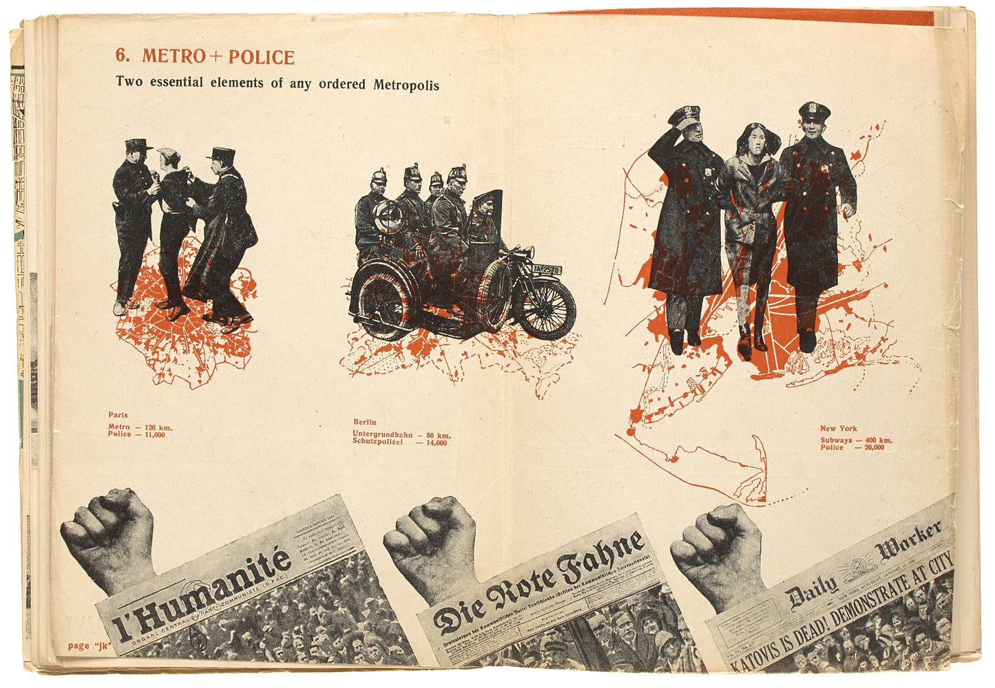 New York: (An Outline). A notable photomontage book by 'Tatar Rodchenko'