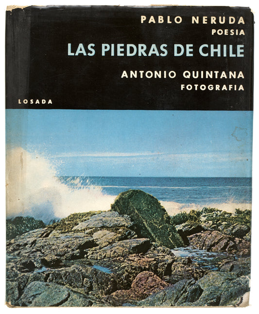 The Stones of Chile. Signed and inscribed by Pablo Neruda to his Russian translator