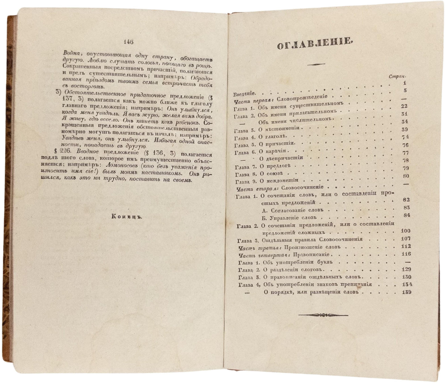 Elementary Rules of Russian Grammar. First stable Russian’s Grammar Textbook